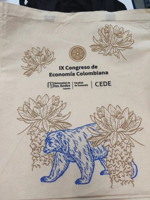 Tote bag terminada con estampado DTF